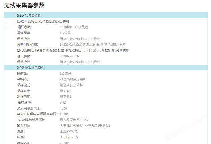 无线数据记录仪TP1100